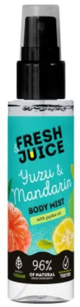 Spray trupi Fresh Juice Yuzu Mandarin, 150ml, aromë agrumesh
