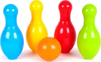 Set bowlingu TechnoK 4708 P15, 4 birila, plastikë, shumëngjyrësh