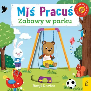 Libër fëmijësh Wilga Busy Bear Fun In The Park, 8 faqe, karton, shumëngjyrësh
