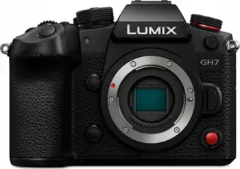 Kamerë pa pasqyrë Panasonic LUMIX GH7 DC-GH7E, 25.2MP, 5.7K video, e zezë