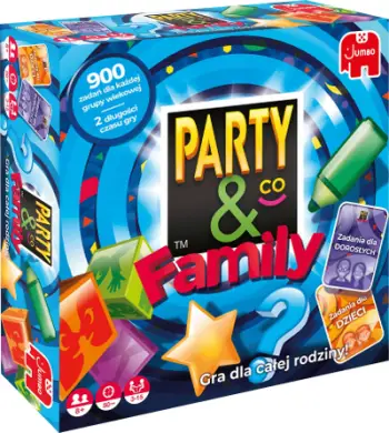 Lojë tavoline Jumbo Party &amp; Co Family, familjare, 8+