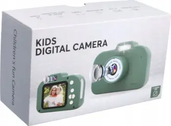 Kamerë digjitale për fëmijë KDC-0025A, ekran 2", HD, jeshile