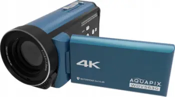 Kamerë uji Easypix Aquapix WDV5630, 4K, ekran 3", blu gri