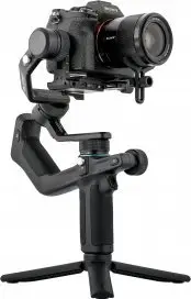 Gimbal dore Scorp F1 Mini, për smartphone dhe kamera, me tripod, i zi