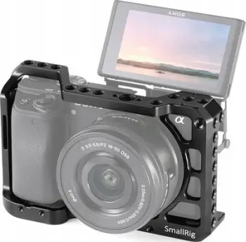 Cage për kamerë SmallRig 2310B për Sony A6100 A6300 A6400 A6500, alumini, i zi