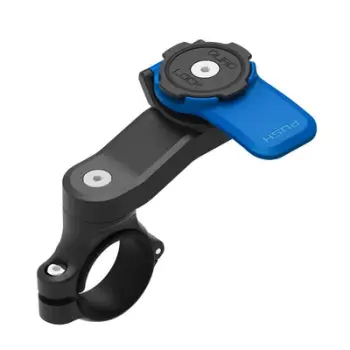 Mbajtës timoni për motor Quad Lock Motorcycle Handle Bar Mount, mekanizëm dyfazësh kyçjeje, i zi
