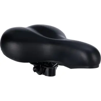 Sedile biçiklete XQmax Touring City, xhel, ergonomike, e zezë