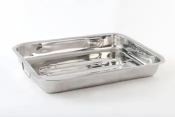 Tepsi pjekjeje Vanora Stainless Steel, 40x30x24 cm, çelik inox