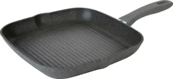Tigan grill Ballarini Murano, 28 cm, veshje 5 shtresore jo ngjitëse, gri