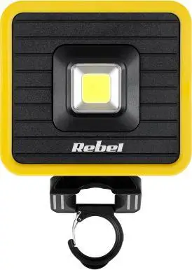 Dritë pune Rebel URZ0937, LED, portative, e verdhë