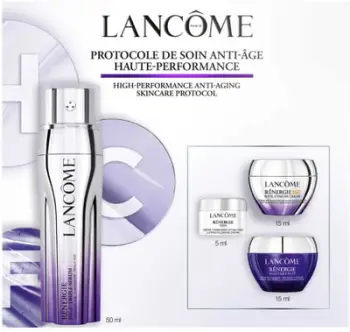 Set kujdesi fytyre Lancôme Rénergie Triple Serum, anti-age, SPF 50