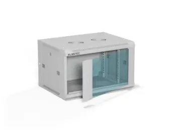 Kabinet rrjeti Alantec 19 Shelf 6U, 600x450mm, rack 19", gri
