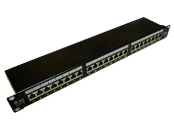 Patch panel Alantec PK006, STP Cat 5e, 24 porta, 1U