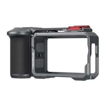 Kafaz kamerë Freewell Creator Pro për DJI Osmo Action 6, Xplorer Grip, Quick Connect, i zi