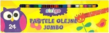 Ngjyra vaji jumbo Strigo, 24 ngjyra, shumëngjyrëshe