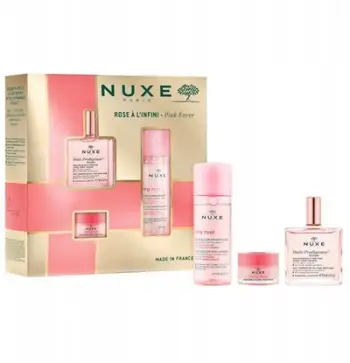 Set dhuratë Nuxe Very Rose Rose à L'Infini, kujdes fytyre dhe trupi, 150ml, rozë