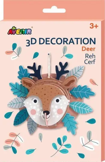 Dekor 3D Russell, drer, multingjyrësh