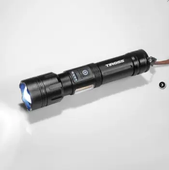 Elektrik dore Tiross TS 1887, 1300 lm, power bank, i zi