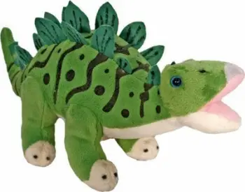 Lodër pelushi Beppe Stegosaurus 12213, 30cm, jeshile
