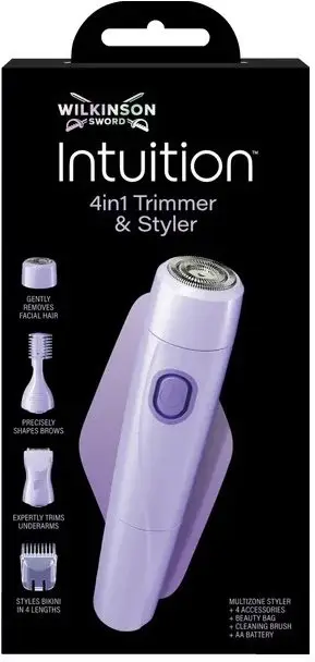 Trimmer elektrik trupi Wilkinson Sword Intuition 4in1 Perfect Finish, për femra, lejla