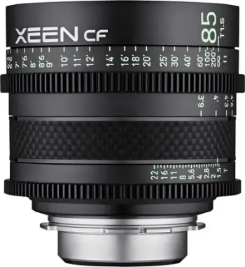 Objektiv kinematografik XEEN CF 85mm T1.5, Sony E, Full Frame, i zi