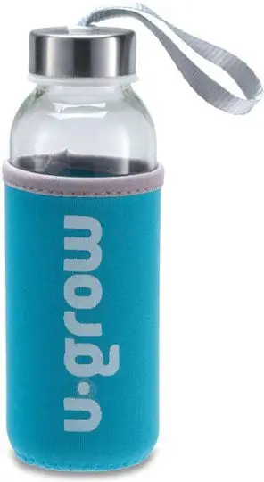 Shishe uji për fëmijë U-Grow Kids Water Bottle, 300ml, blu