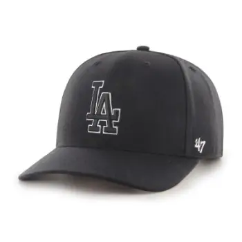 Kapelë bejsbolli 47 Brand Los Angeles Dodgers, OSFM, e zezë