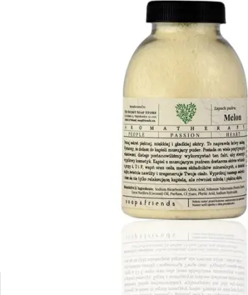 Pluhur banje The Secret Soap Store Melon, aromë pjepër, 200g