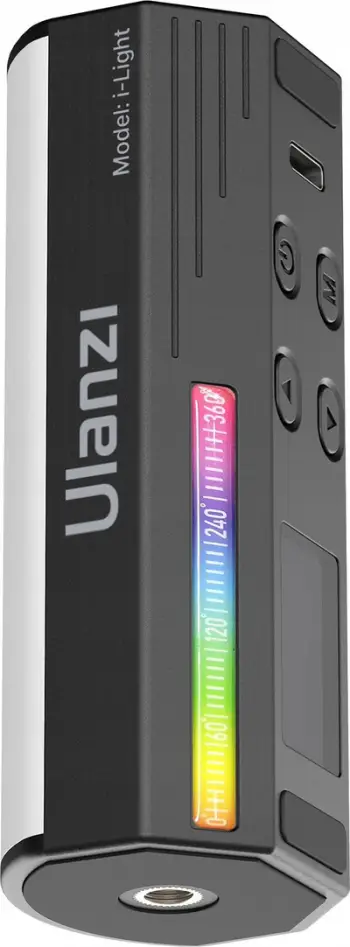 Llampë studioje Ulanzi I-Light Ice Light, LED RGB, 2000mAh, e bardhë