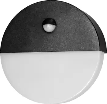 Llambë e jashtme LED V-TAC VT-10, 10W, sensor lëvizjeje dhe errësire, e zezë