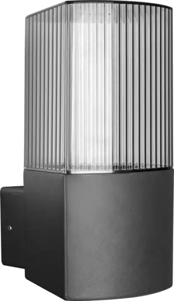 Aplike murale kopshti Orno PEONIA AD-OP-6581BE27PP, E27 max 15W, IP54, e zezë