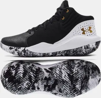Atlete basketbolli Under Armour Jet 21, meshkuj, të zeza bardhë