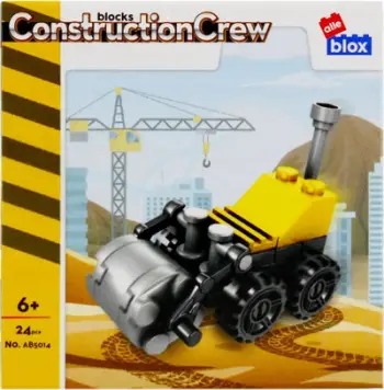 Set lodrash ndërtimi Roller Small, 24 pjesë, plastikë, multingjyrësh