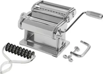 Makineri për pasta Marcato Atlas 150 Design, Pastabike, çelik inox, argjendtë e zezë