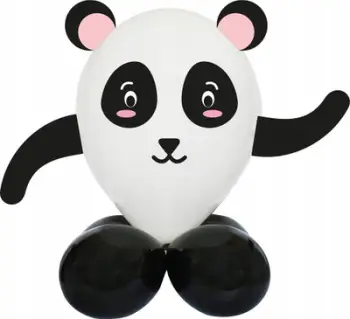 Set tullumbacesh dekorative Godan Cute Animals Panda, DIY, e bardhë e zezë
