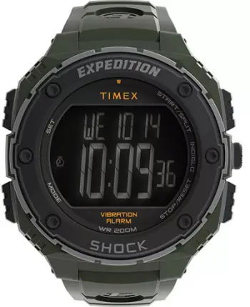 Orë për meshkuj Timex Expedition Rugged Shock TW4B24100, e gjelbër