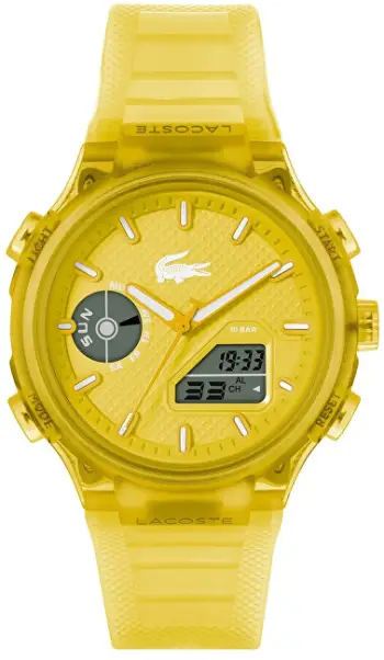 Orë për meshkuj Lacoste LC33 2011430, e verdhë