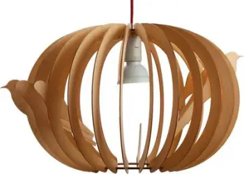 Llambë varëse Furnide NITRON, oval druri