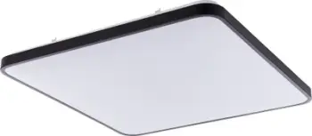 Llambë tavani Nowodvorski Agnes Square 8111, LED 64W, 3000K, e zezë e bardhë