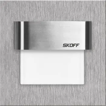 Dritë shkallësh SKOFF Tango LED, 0.8W, inox, argjend