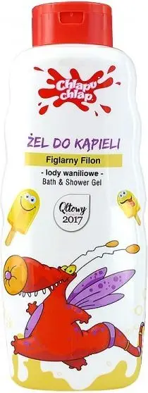 Xhel dushi për fëmijë Chlap Chlap Chlap Vanilla Ice Cream, 710ml, aromë vanilje