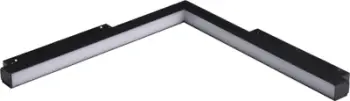 Spot shine AZzardo Track Spotlight, LED 24W, 1 fazë, i zi