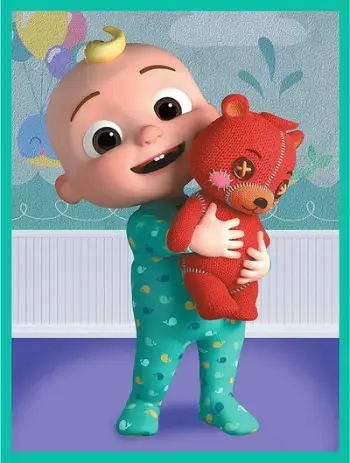 Puzzle dyanshëm për bebe Trefl Baby Maxi, 2x10 copa, Friends Cocomelon