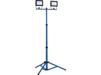 Reflektor ndërtimi As Schwabe Optiline 46351, LED 2x30W 5400 lm, me tripod, blu
