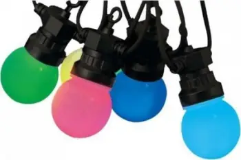 Varg dritash LED RGB me telekomandë, 7.5W, IP44, shumëngjyrëshe