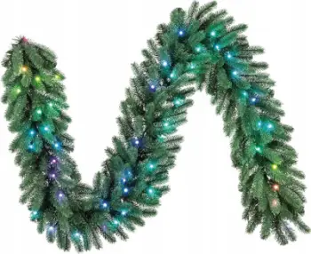 Garlandë dekorative Twinkly Garland, 2.7 m, 50 LED RGBW, jeshile