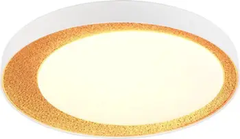 Llambë tavani GCS PLAFOND REALTÀ ALETA, LED 2500 lm, temperaturë ngjyre 2700K 6500K, e bardhë me ari