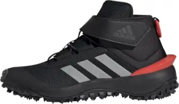 Atlete për vajza Adidas Fortatrail EL K Jr IG7266, qafë e lartë, shollë terreni, të zeza