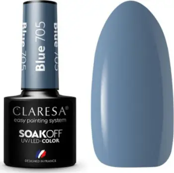 Llak xheli hibrid Clareza Blue 705, 5 g, blu