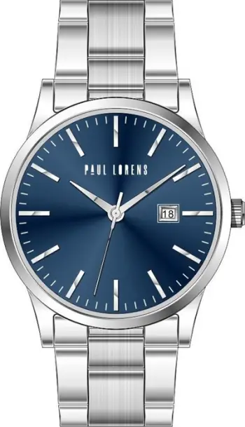 Ora dore Paul Lorens PL14573B-6C1, quartz, çelik inox, blu e errët